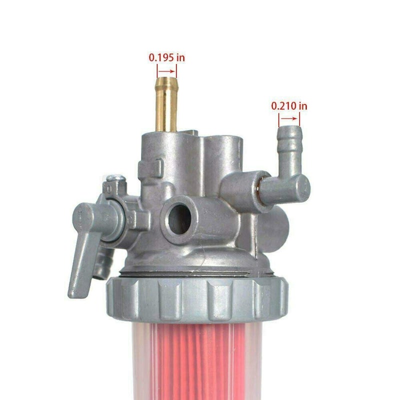 Partman Fuel Filter Assembly Fit for JOHN DEERE AM876411 425 445 455 670 770 X495 3TNE74 3TNV76 X595 3TNE74 TRACTOR - Image 2